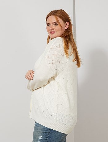 Camisola com gola 2 em 1 - Kiabi