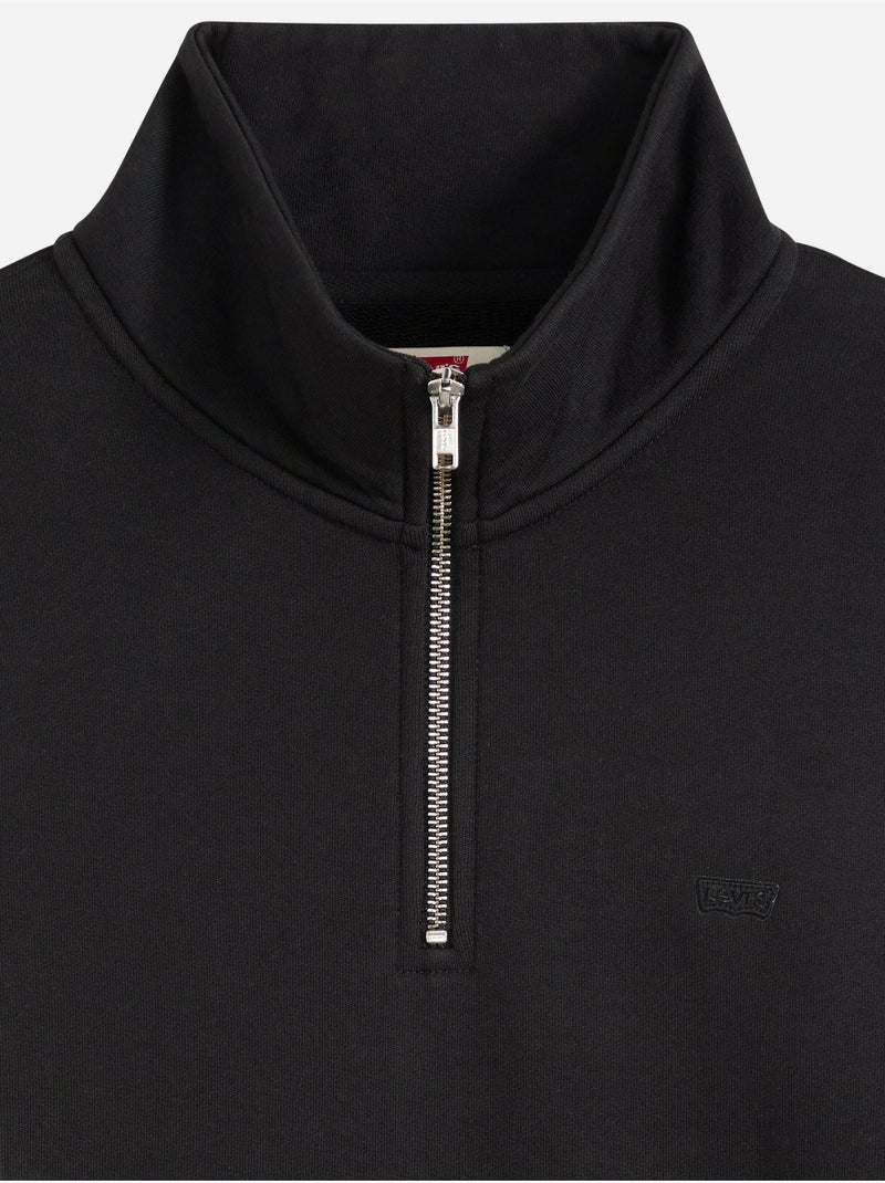Camisola com gola alta e fecho - levi's Preto - Kiabi