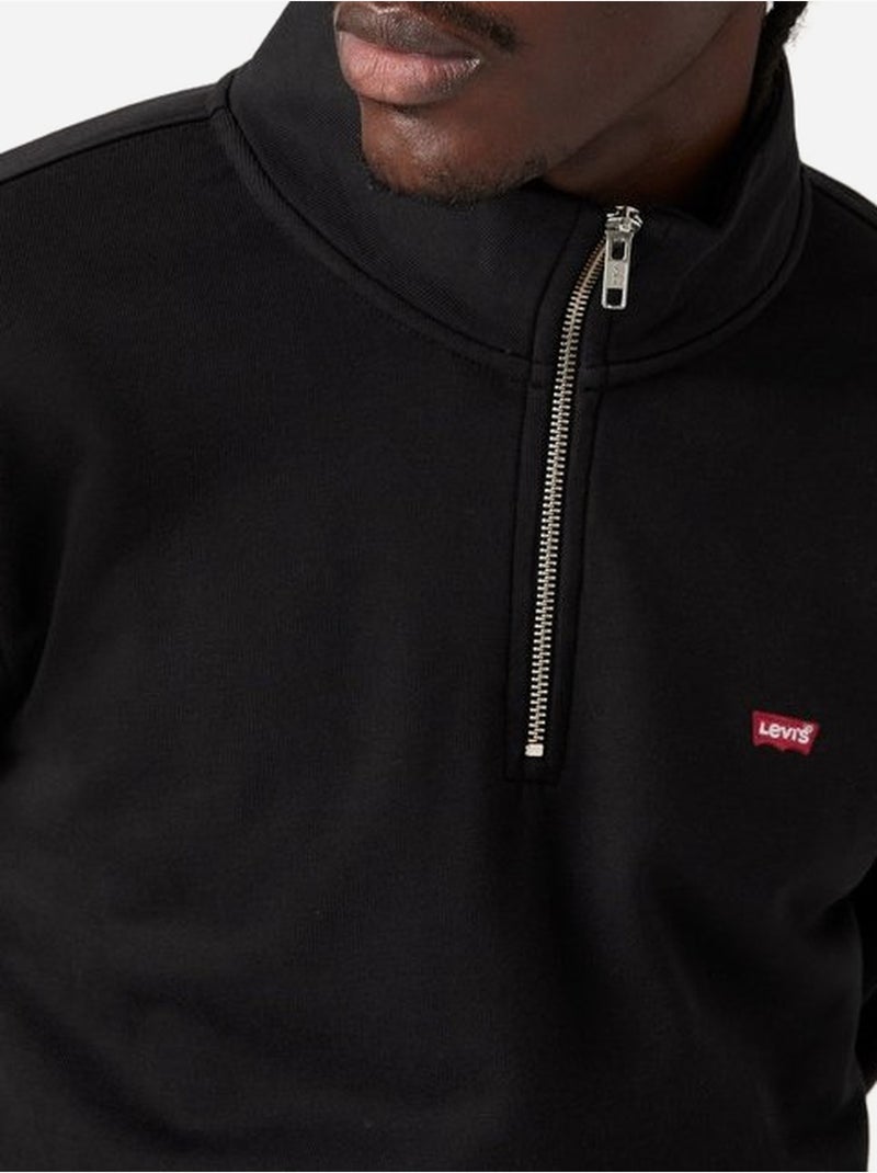 Camisola com gola alta e fecho - levi's Preto Preto - Kiabi