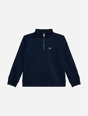 Camisola com gola alta e fecho de correr - lacoste