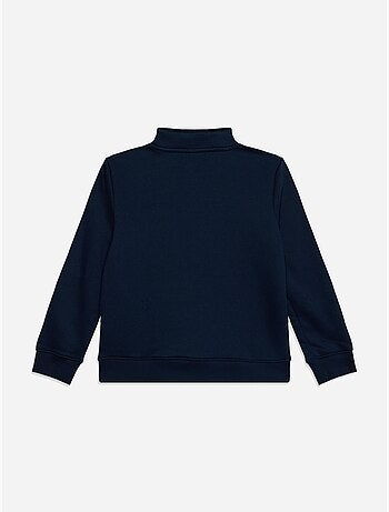Camisola com gola alta e fecho de correr - lacoste