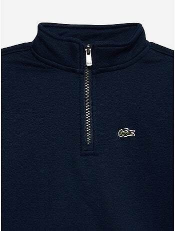 Camisola com gola alta e fecho de correr - lacoste