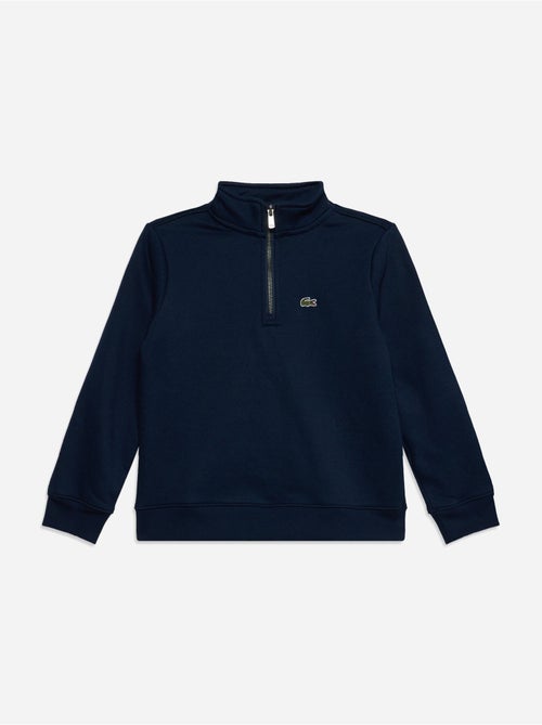 Camisola com gola alta e fecho de correr - lacoste - Kiabi