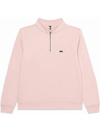 Camisola com gola alta e fecho de correr - lacoste
