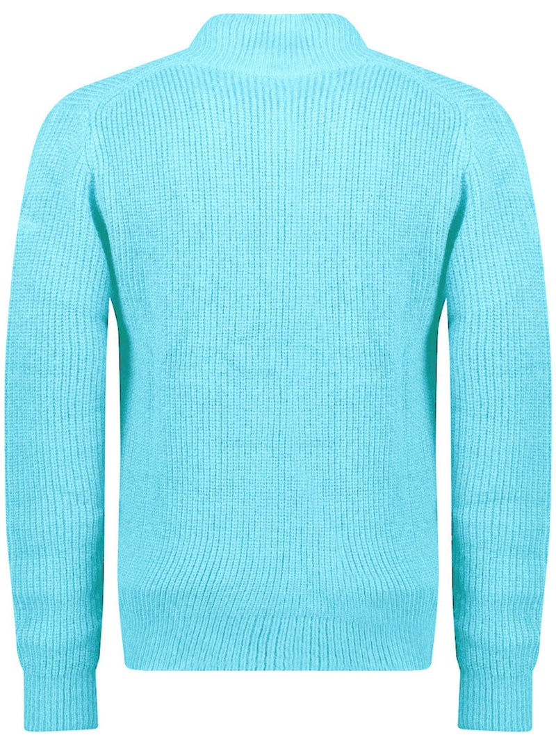 Camisola com gola com fecho flexibleak – canadian peak Azul-céu - Kiabi