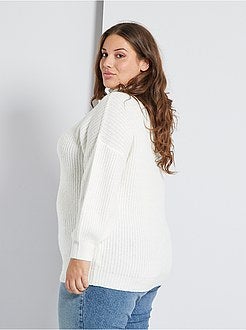 Camisola com gola de fantasia - Kiabi