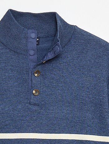 Camisola com gola de fecho - So Easy