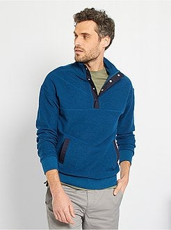 Camisola com gola de fecho - Kiabi