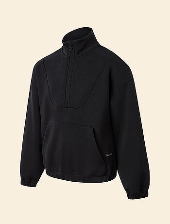Ekstract - Camisola com gola de fecho