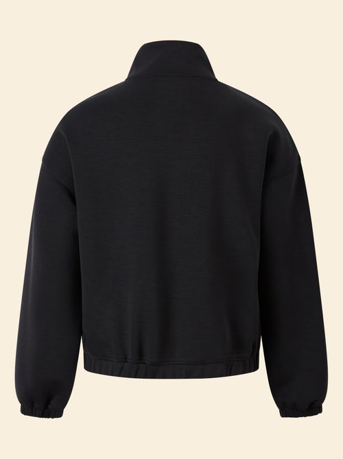 Camisola com gola de fecho - Kiabi