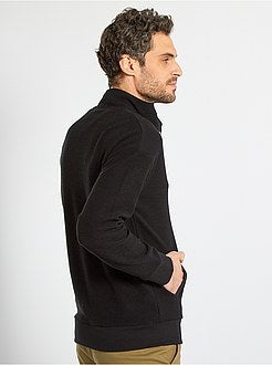 Camisola com gola de fecho - Kiabi