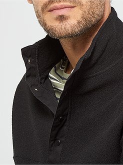 Camisola com gola de fecho - Kiabi