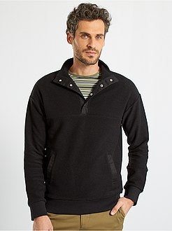 Camisola com gola de fecho - Kiabi