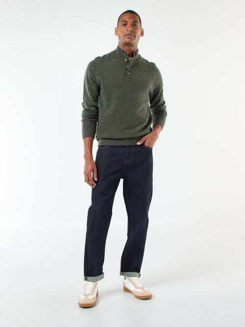 Camisola com Gola Funil - Kiabi