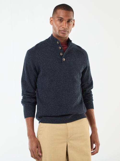 Camisola com Gola Funil - Kiabi