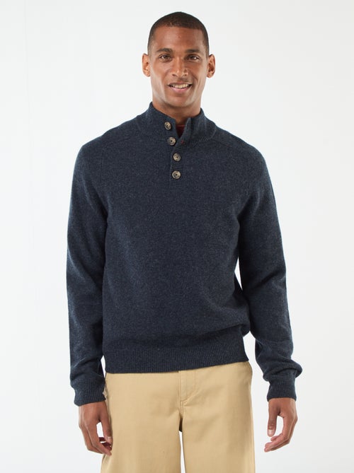 Camisola com Gola Funil - Kiabi