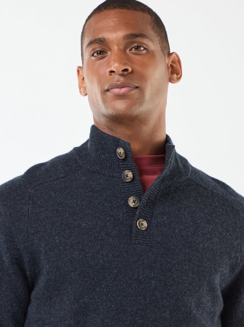 Camisola com Gola Funil - Kiabi