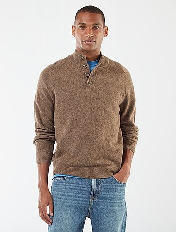 Camisola com Gola Funil