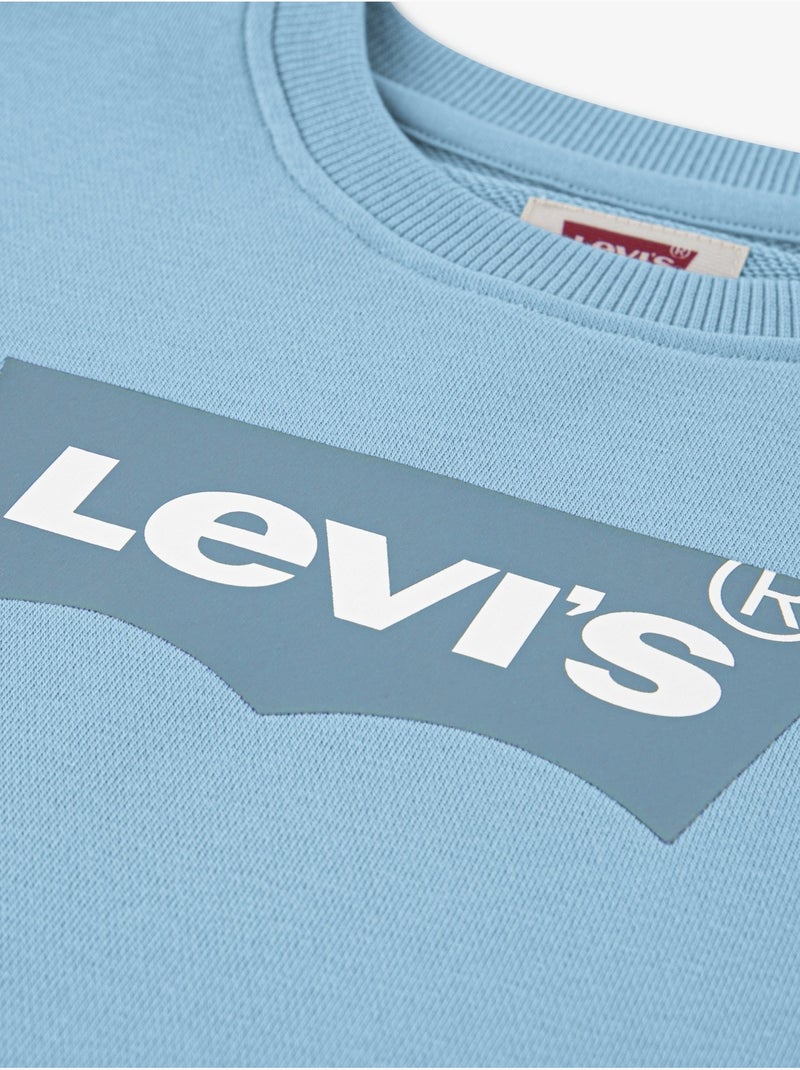 Camisola com gola redonda - levi's kids Azul claro - Kiabi