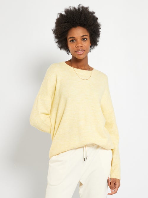 Camisola com gola redonda - Kiabi