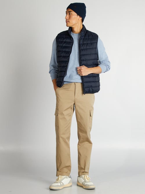 Camisola com gola redonda - Kiabi