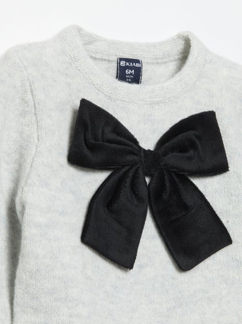 Camisola com laço grande e decorativo - Kiabi Camisola com laço grande e decorativo - Kiabi