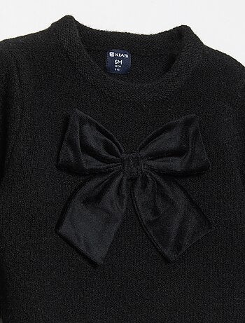 Camisola com laço grande e decorativo