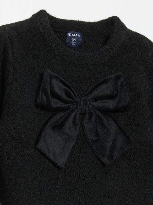 Camisola com laço grande e decorativo - Kiabi Camisola com laço grande e decorativo - Kiabi
