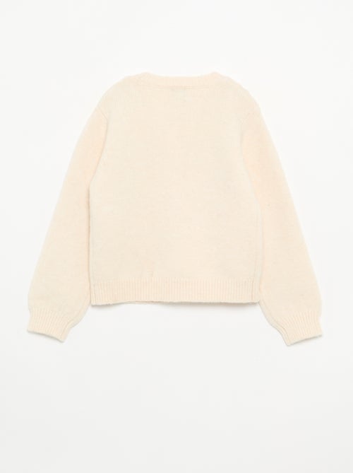 Camisola com laços de corda - Kiabi