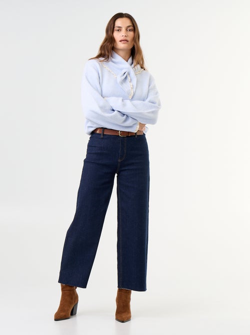 Camisola com lenço a condizer - Kiabi
