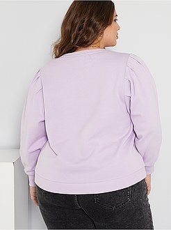 Camisola com manga balão - Kiabi