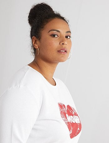 Camisola com mensagem - Kiabi