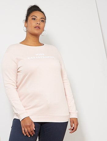 Camisola com mensagem - Kiabi