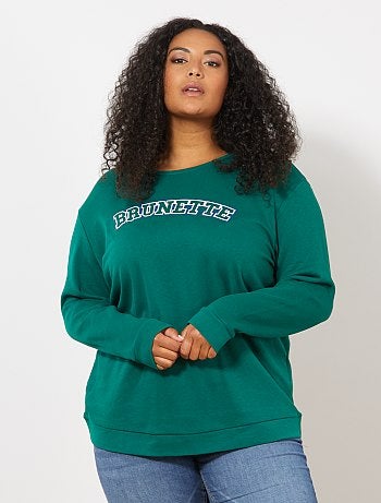 Camisola com mensagem - Kiabi