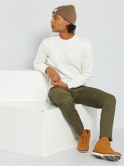 Camisola com motivo em ziguezague em relevo - Kiabi