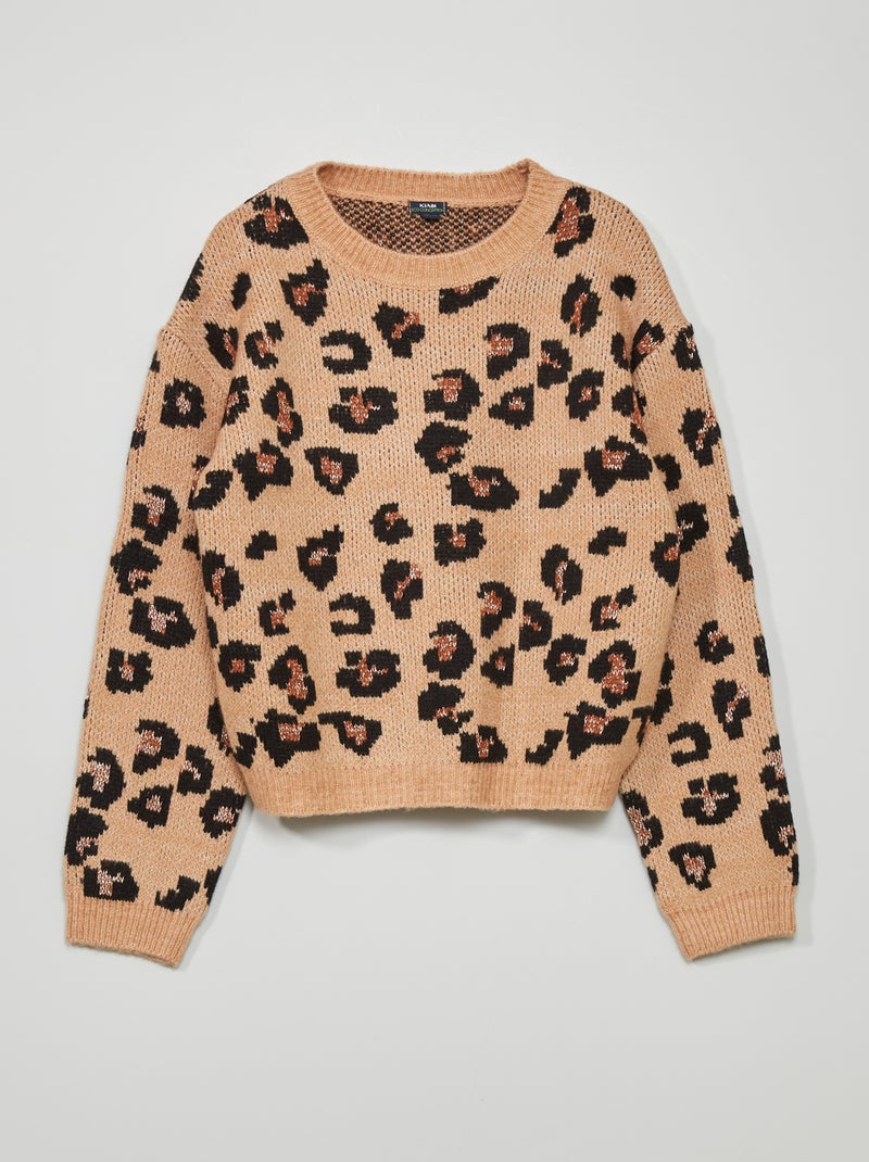 Camisola com motivo Leopardo - Kiabi