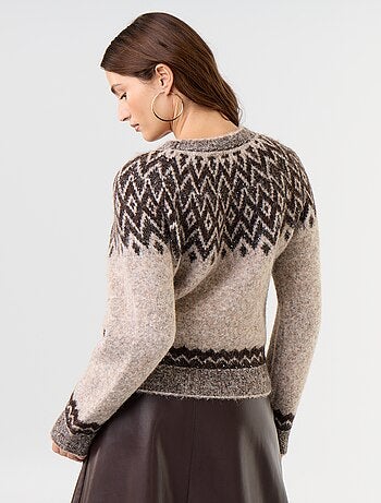 Camisola com padrão