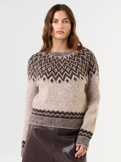 Camisola com padrão - Kiabi