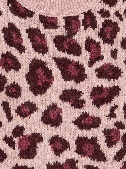Camisola com padrão leopardo - Kiabi