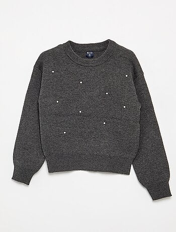 Camisola com pérolas
