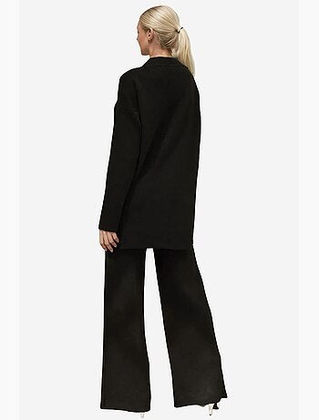 Camisola comprida e conjunto coordenado de malha com cintura subida e perna larga hiccup