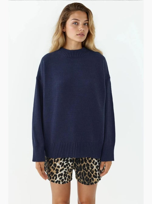 Camisola cozy de gola redonda hiccup - Kiabi
