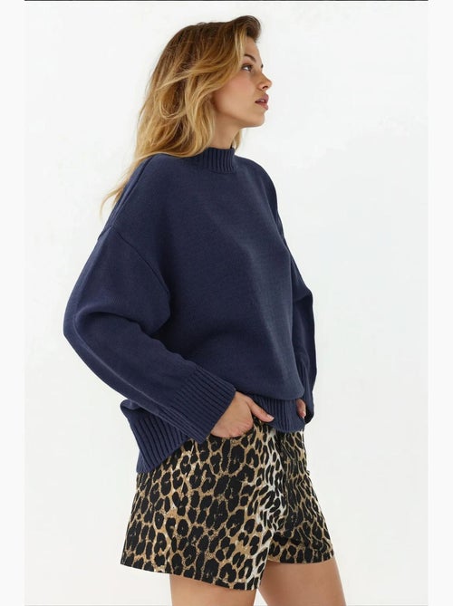 Camisola cozy de gola redonda hiccup - Kiabi