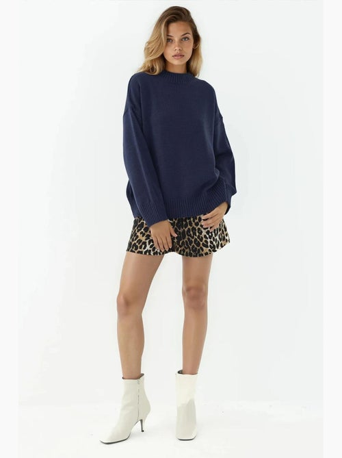 Camisola cozy de gola redonda hiccup - Kiabi