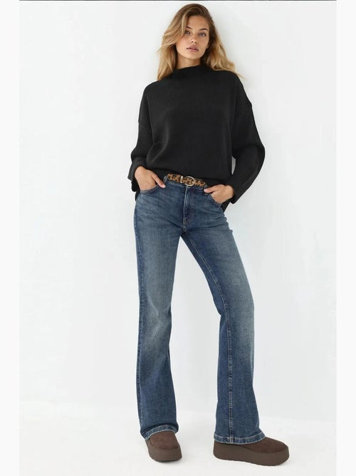 Camisola cozy de gola redonda hiccup - Kiabi Camisola cozy de gola redonda hiccup - Kiabi