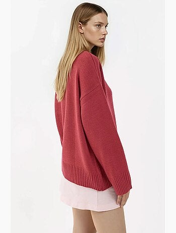 Camisola cozy de gola redonda hiccup