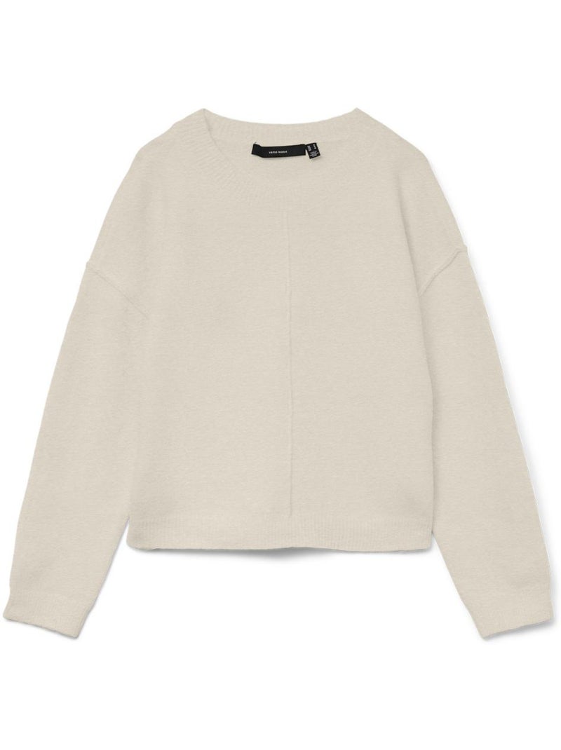 Camisola Creme Vero Moda Besti para Mulher Ecru - Kiabi