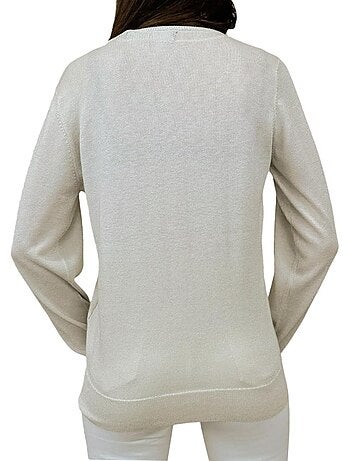 Camisola Creme Vero Moda Blaze para Mulher