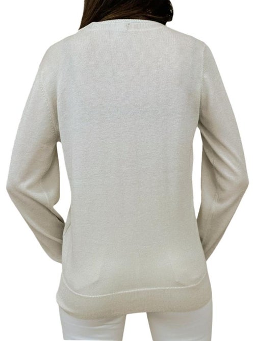 Camisola Creme Vero Moda Blaze para Mulher - Kiabi