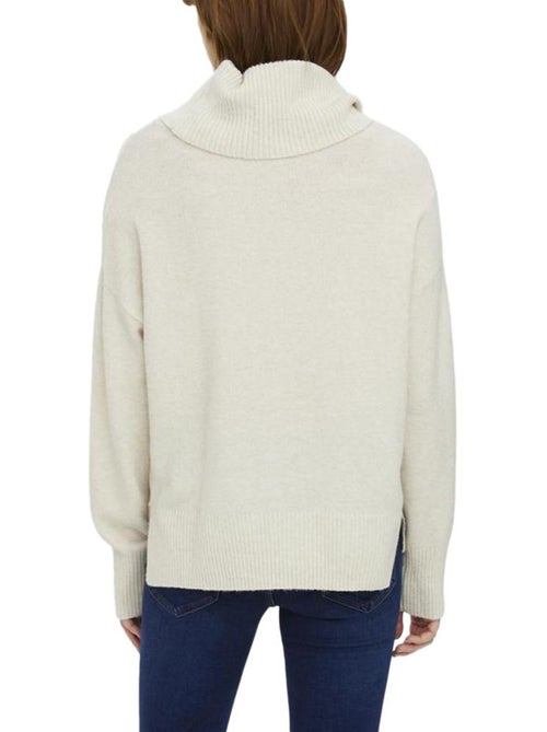 Camisola Creme Vero Moda Doffy Birch para Mulher - Kiabi